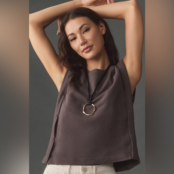Anthropologie Muscle Tee NEW - Picture 1 of 6